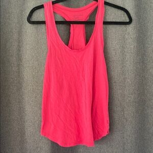 American Eagle Outfitters Pink Backless Tank Top
